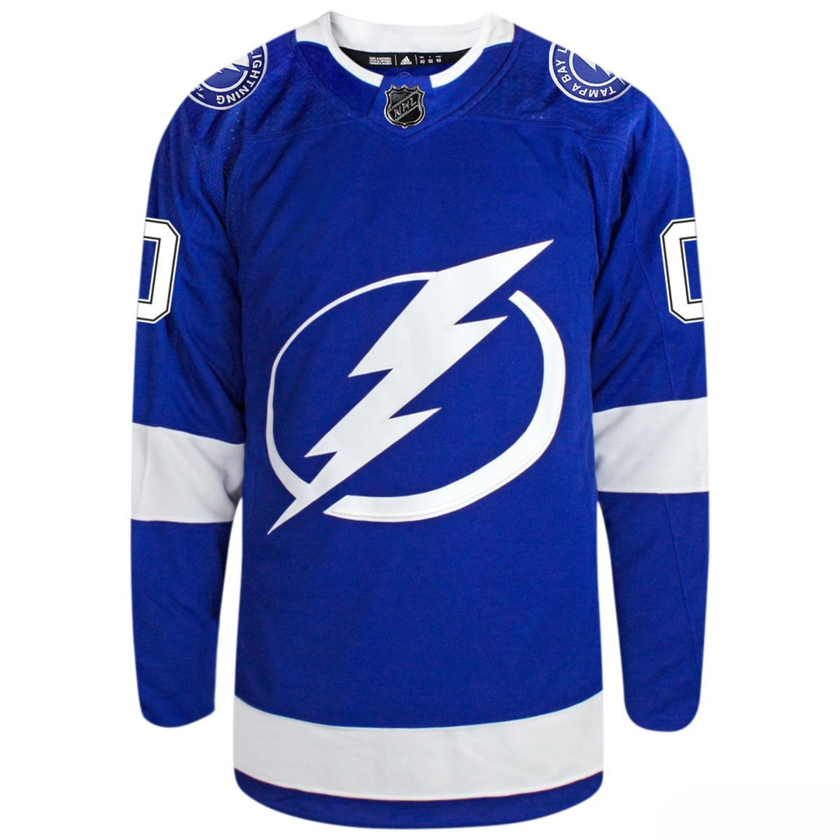 Customizable Tampa Bay Lightning Adidas Primegreen Authentic NHL Hockey Jersey