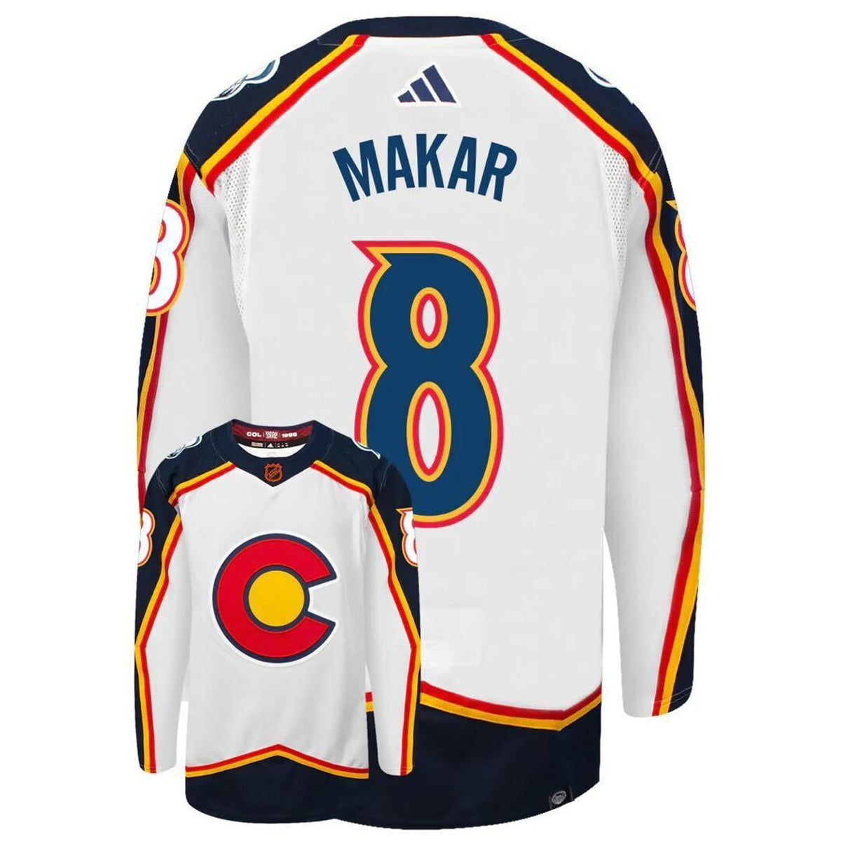 Cale Makar Colorado Avalanche 8 Jersey