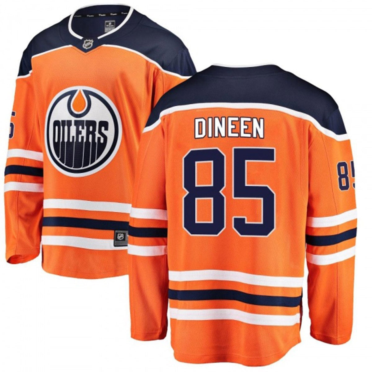 Cam Dineen Edmonton Oilers 85 Jersey