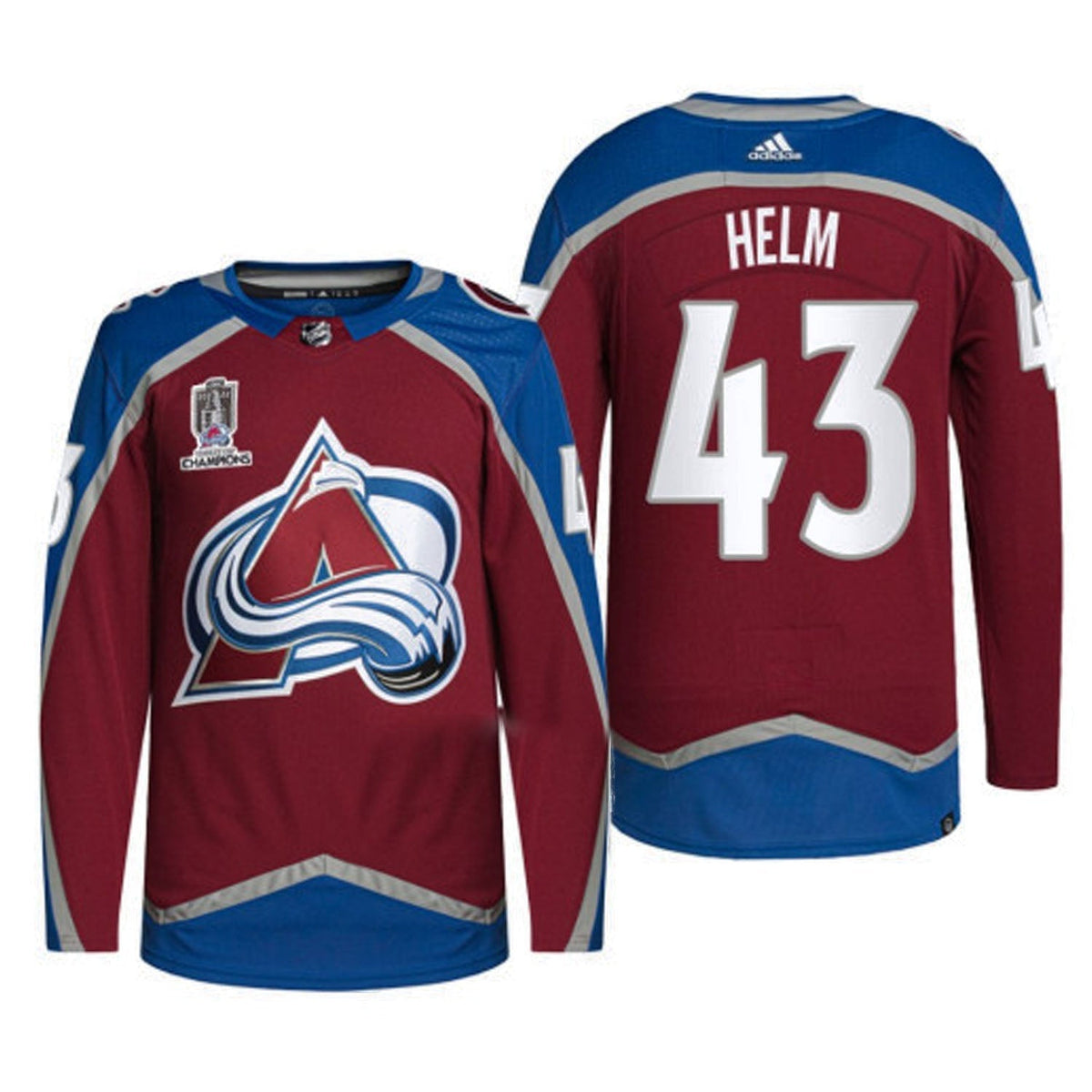 Darren Helm Colorado Avalanche 43 Jersey