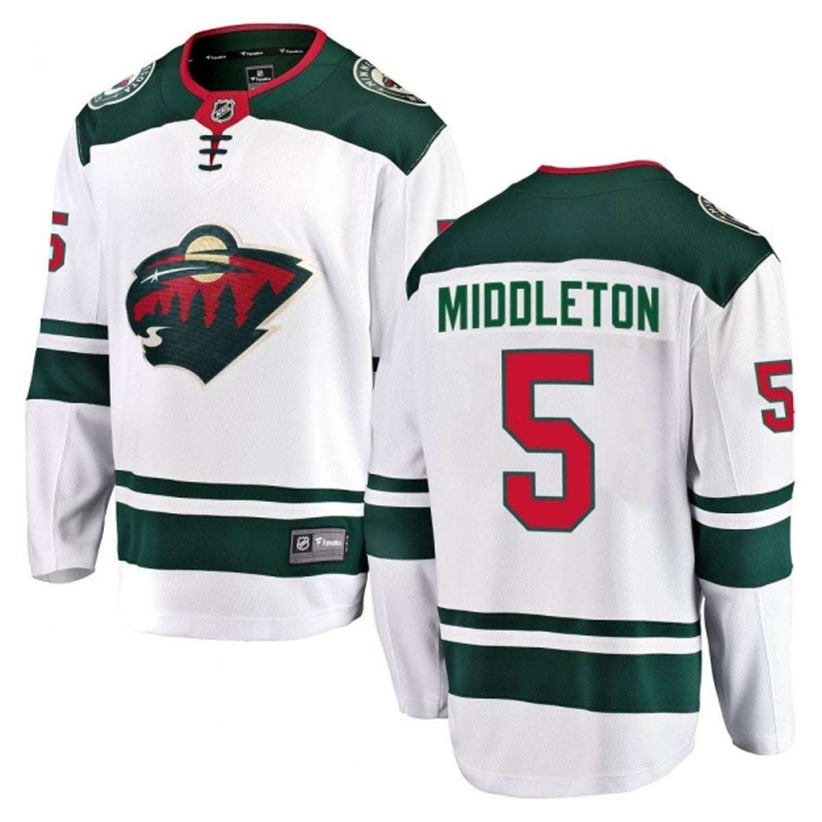 Jake Middleton Minnesota Wild 5 Jeresy