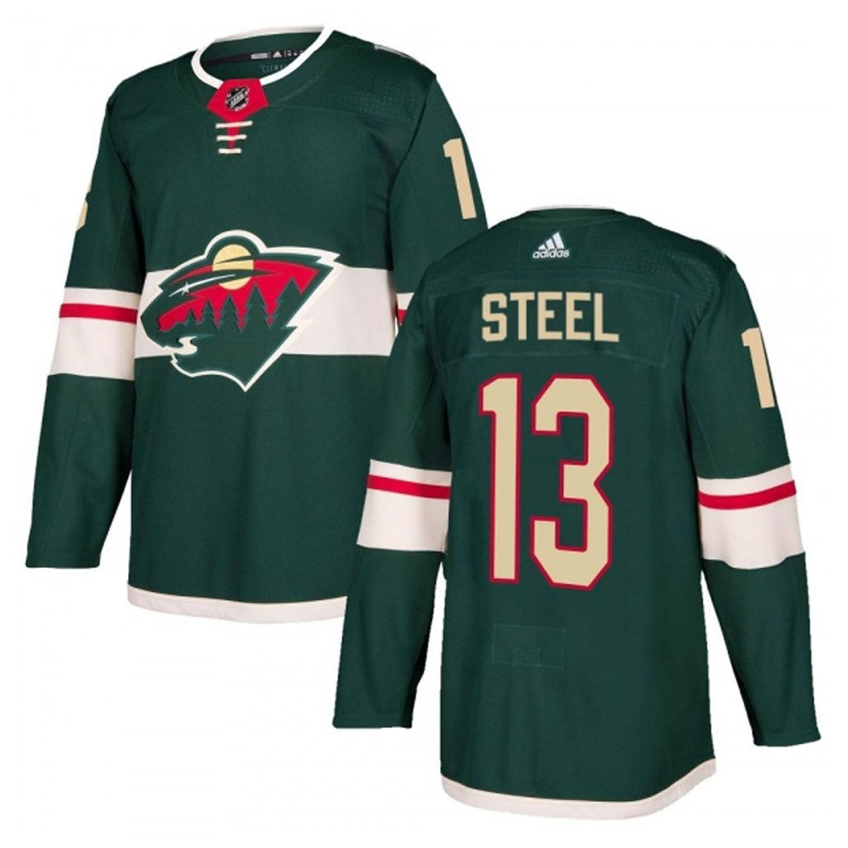 Sam Steel Minnesota Wild 13 Jersey
