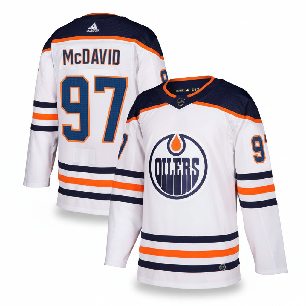 Connor McDavid #97 Edmonton Oilers NHL Hockey Jersey – Home & Away