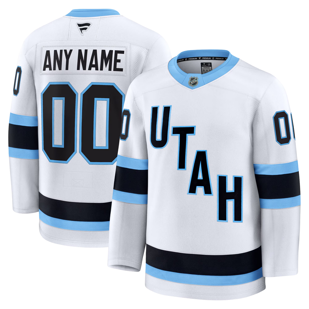 Customizable Utah Hockey Club 2024 Fanatics Premium Official NHL AWAY Jersey