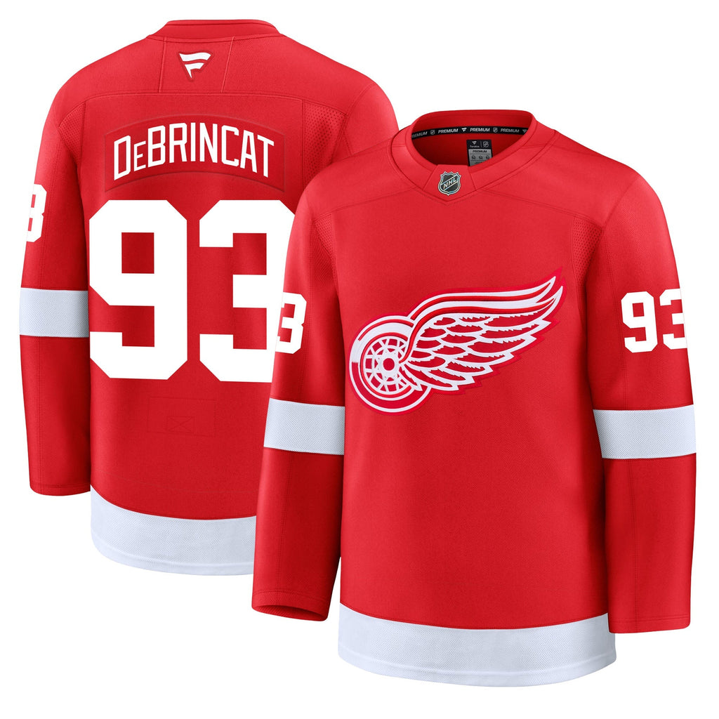 Alex Debrincat Detroit Red Wings Fanatics Premium Home Jersey