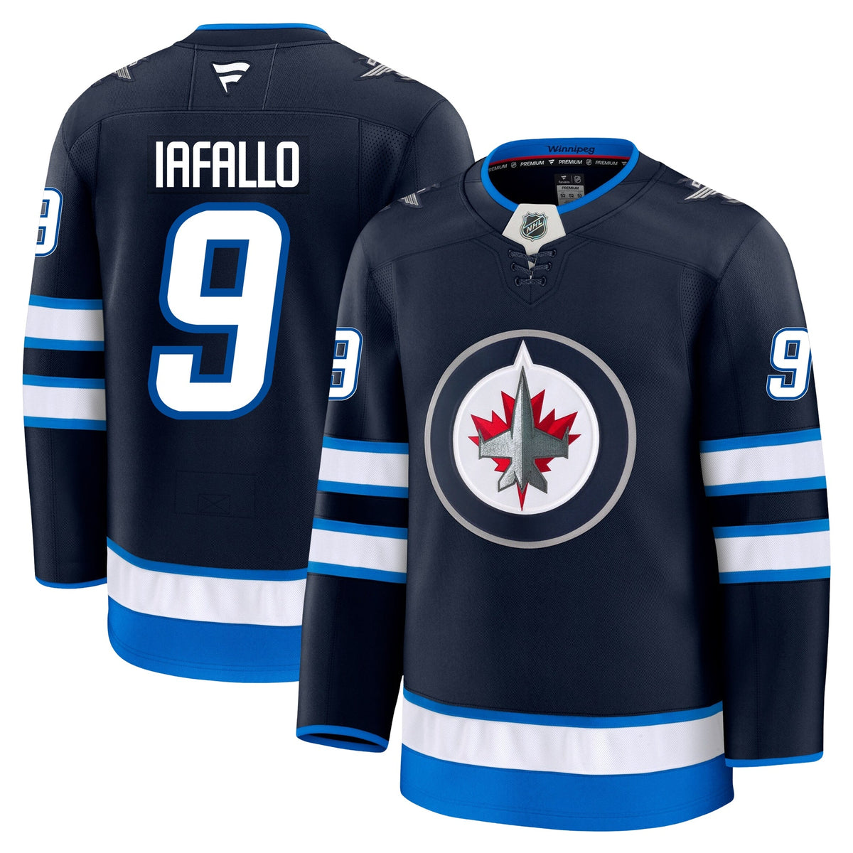 Alex Iafallo Winnipeg Jets Fanatics Premium Home Jersey
