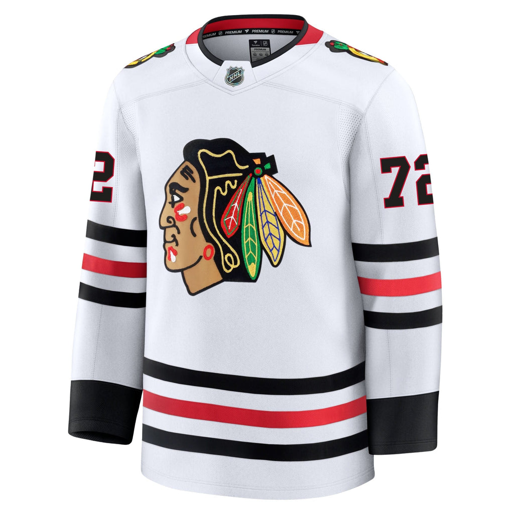 Alex Vlasic Chicago Blackhawks Fanatics Premium Away Jersey
