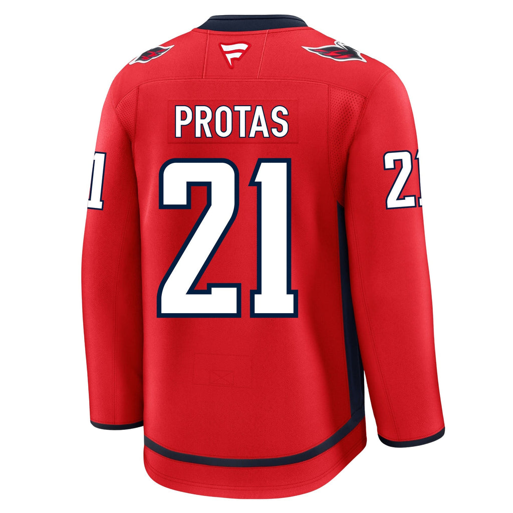 Aliaksei Protas Washington Capitals Fanatics Premium Home Jersey