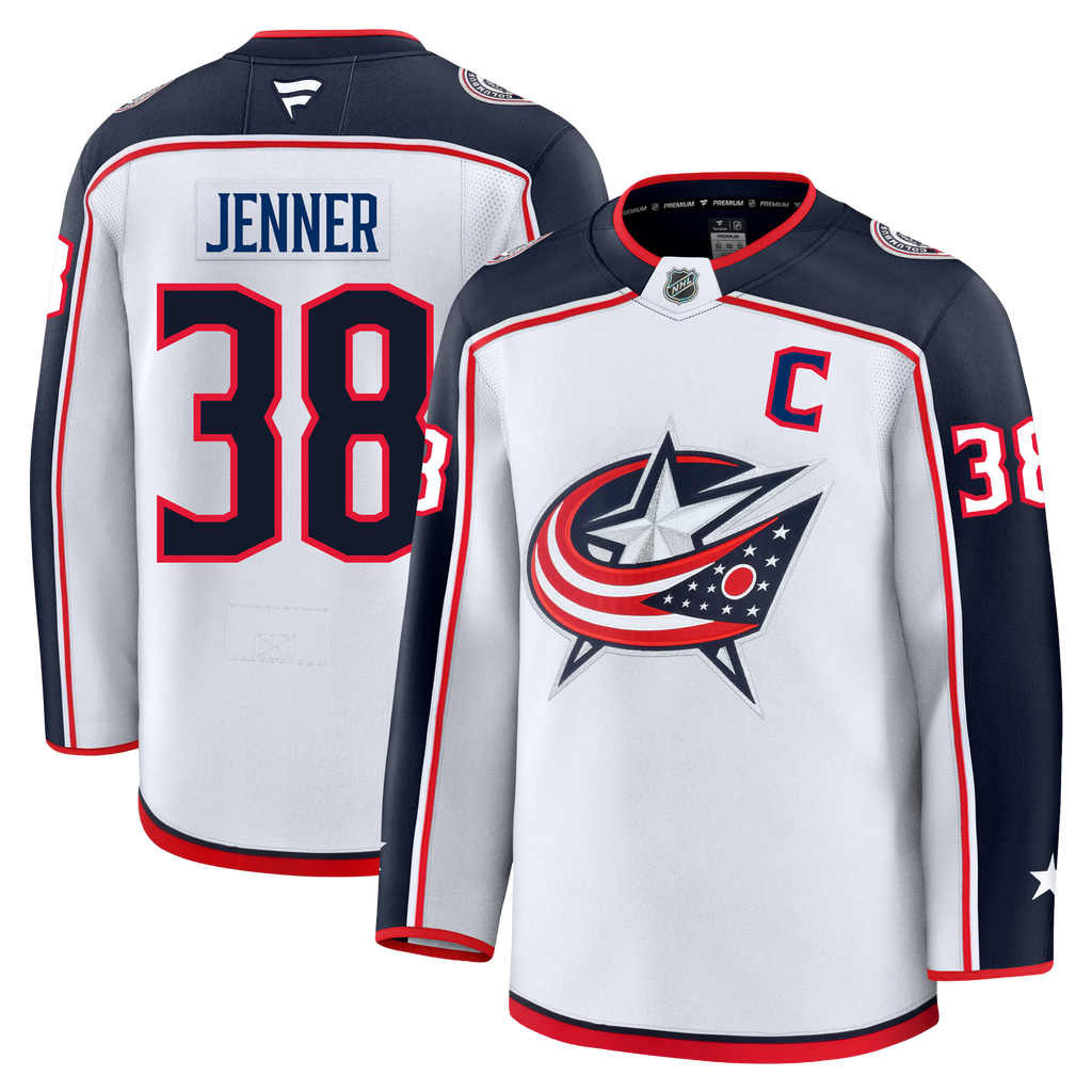 Boone Jenner Columbus Blue Jackets Fanatics Premium Away Jersey