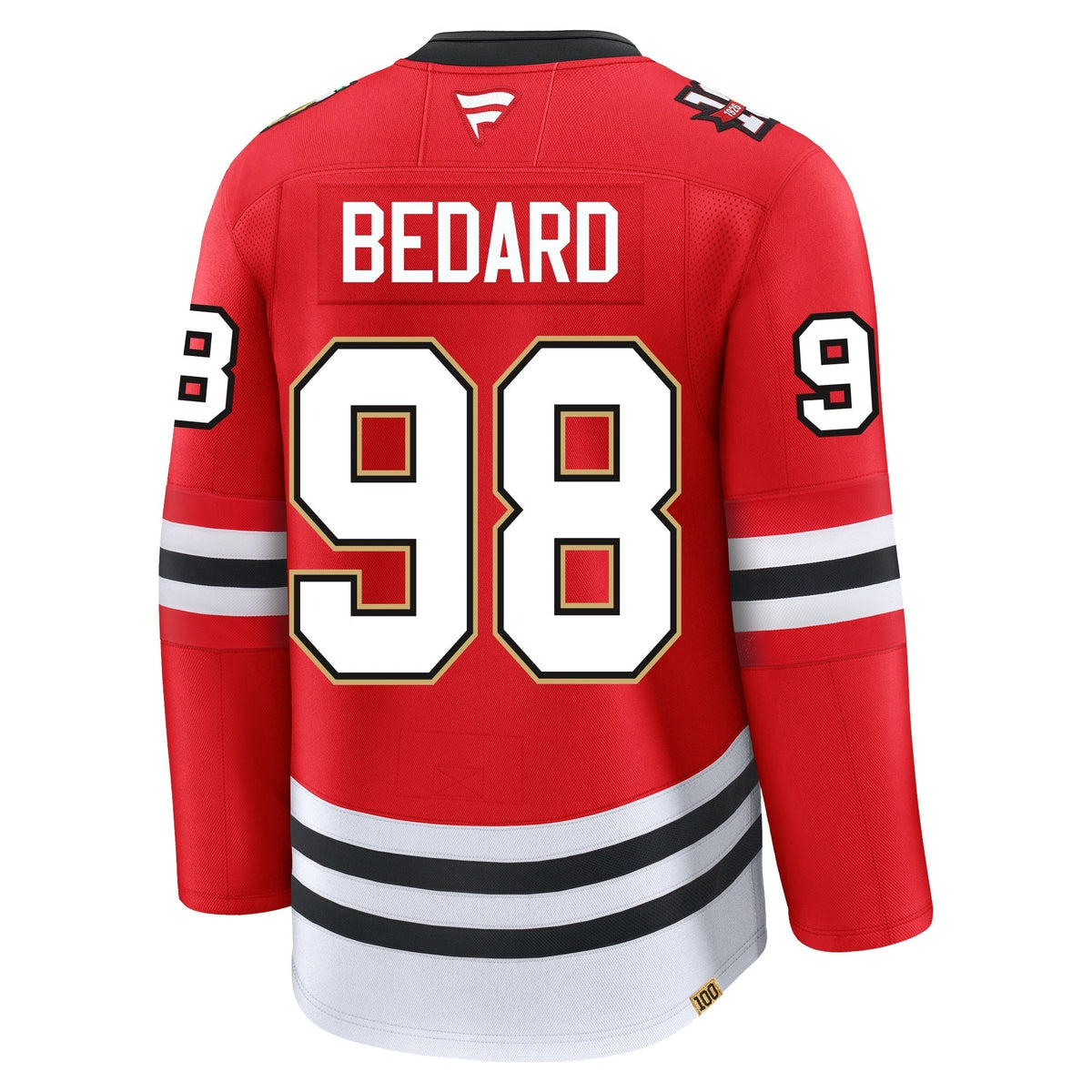 Connor Bedard Chicago Blackhawks Fanatics Centennial Premium Jersey