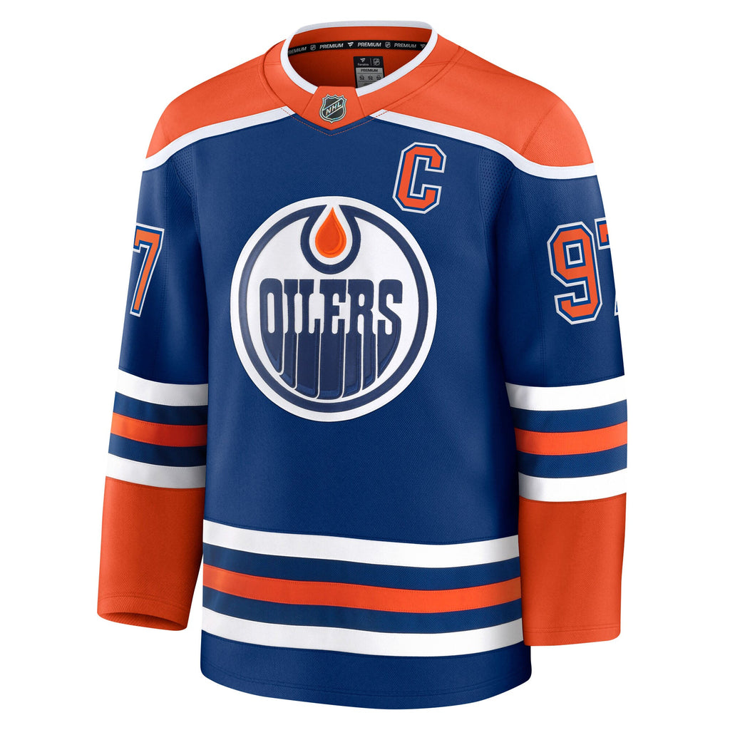 Connor McDavid Edmonton Oilers Fanatics Premium Home Jersey