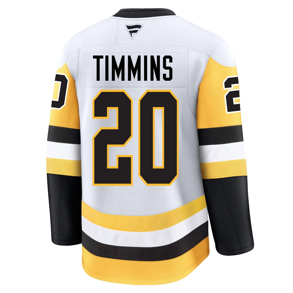 Conor Timmins Pittsburgh Penguins Fanatics Premium Away Jersey