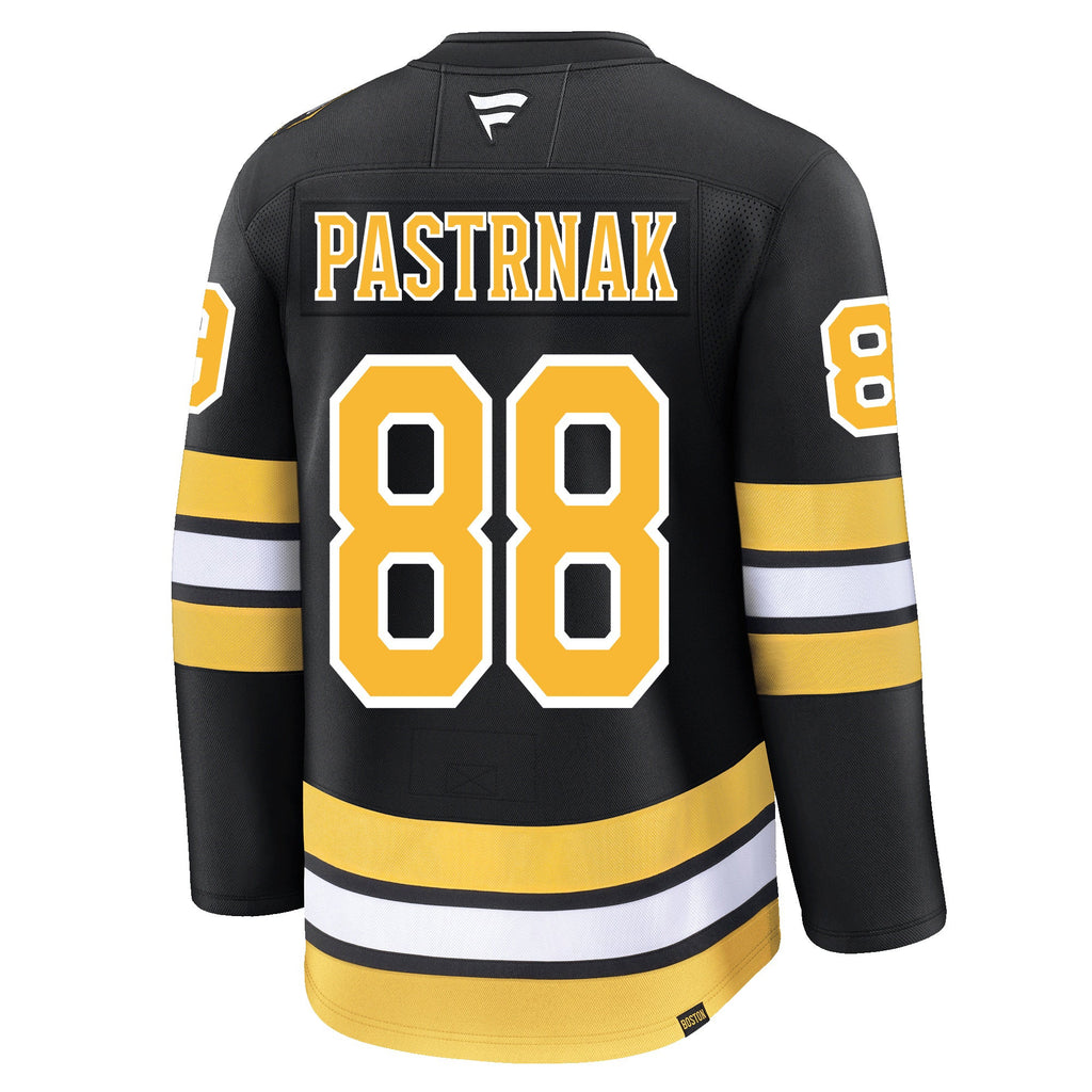 David Pastrnak Boston Bruins Fanatics Home Premium Jersey