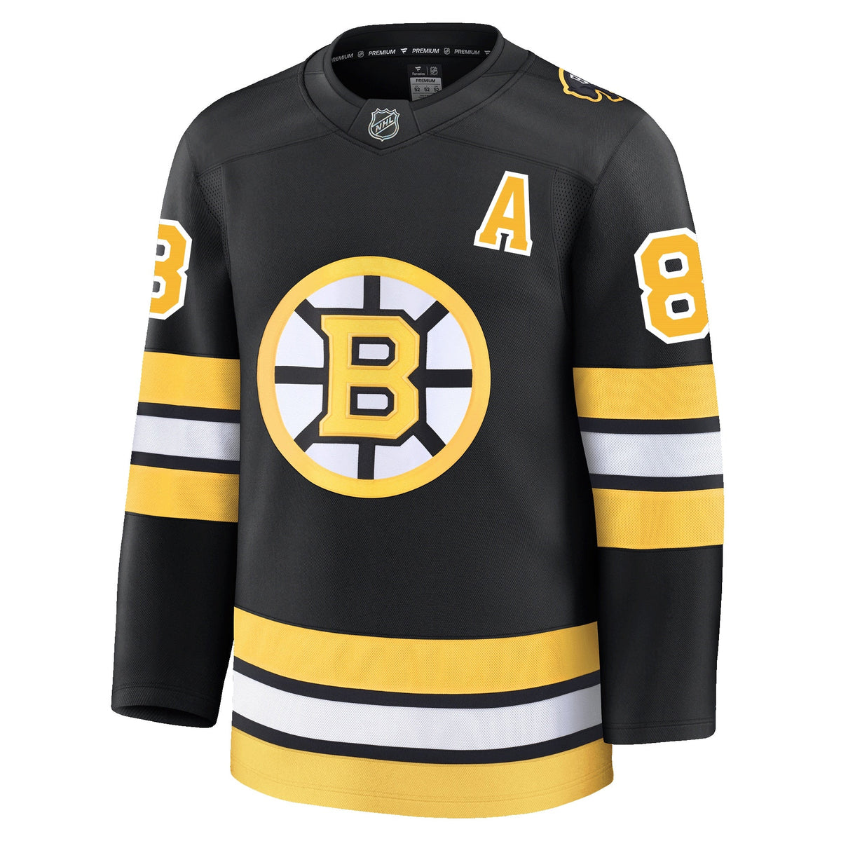 David Pastrnak Boston Bruins Fanatics Home Premium Jersey