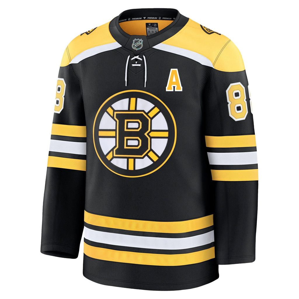 David Pastrnak Boston Bruins Fanatics Premium Home Jersey