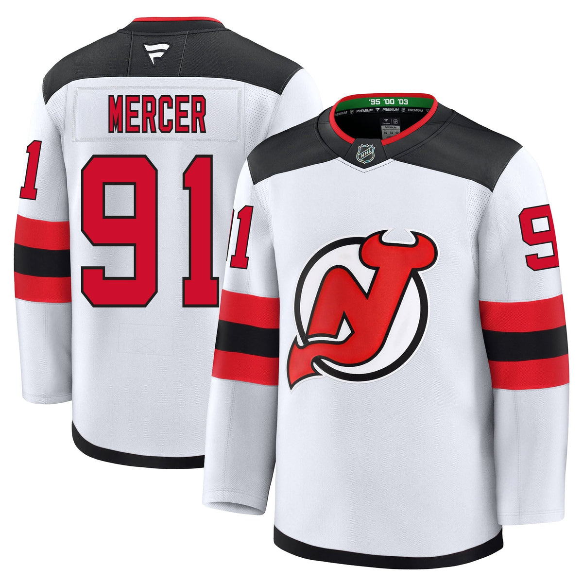 Dawson Mercer New Jersey Devils Fanatics Premium Away Jersey