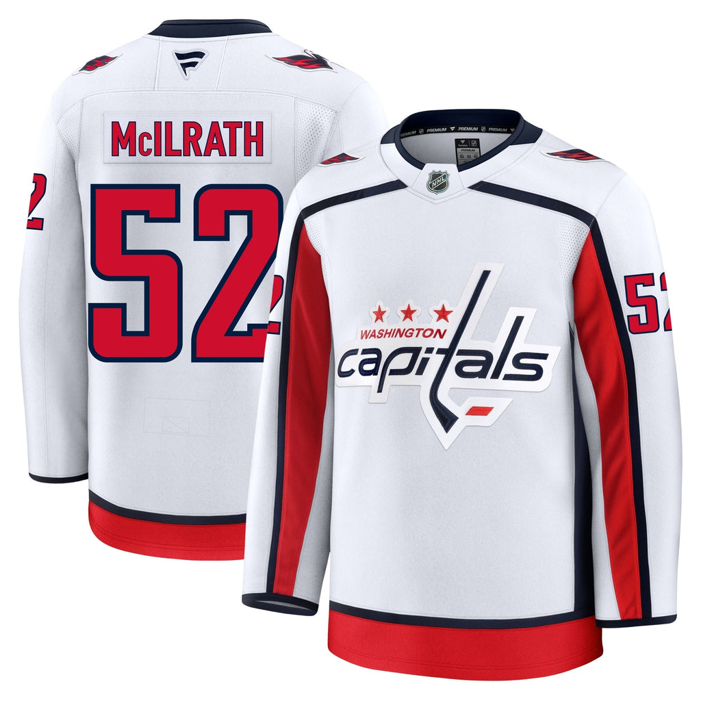 Dylan Mcilrath Washington Capitals Fanatics Premium Away Jersey