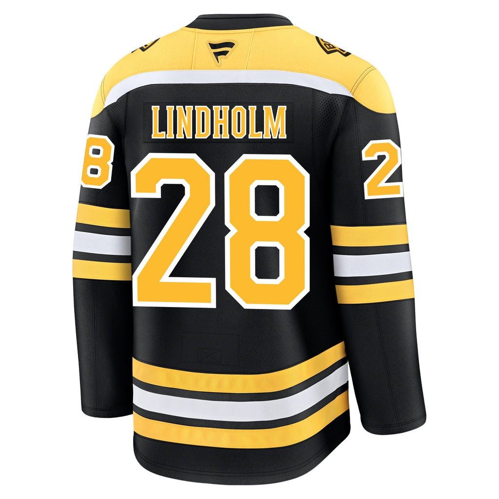 Elias Lindholm Boston Bruins Fanatics Premium Home Jersey
