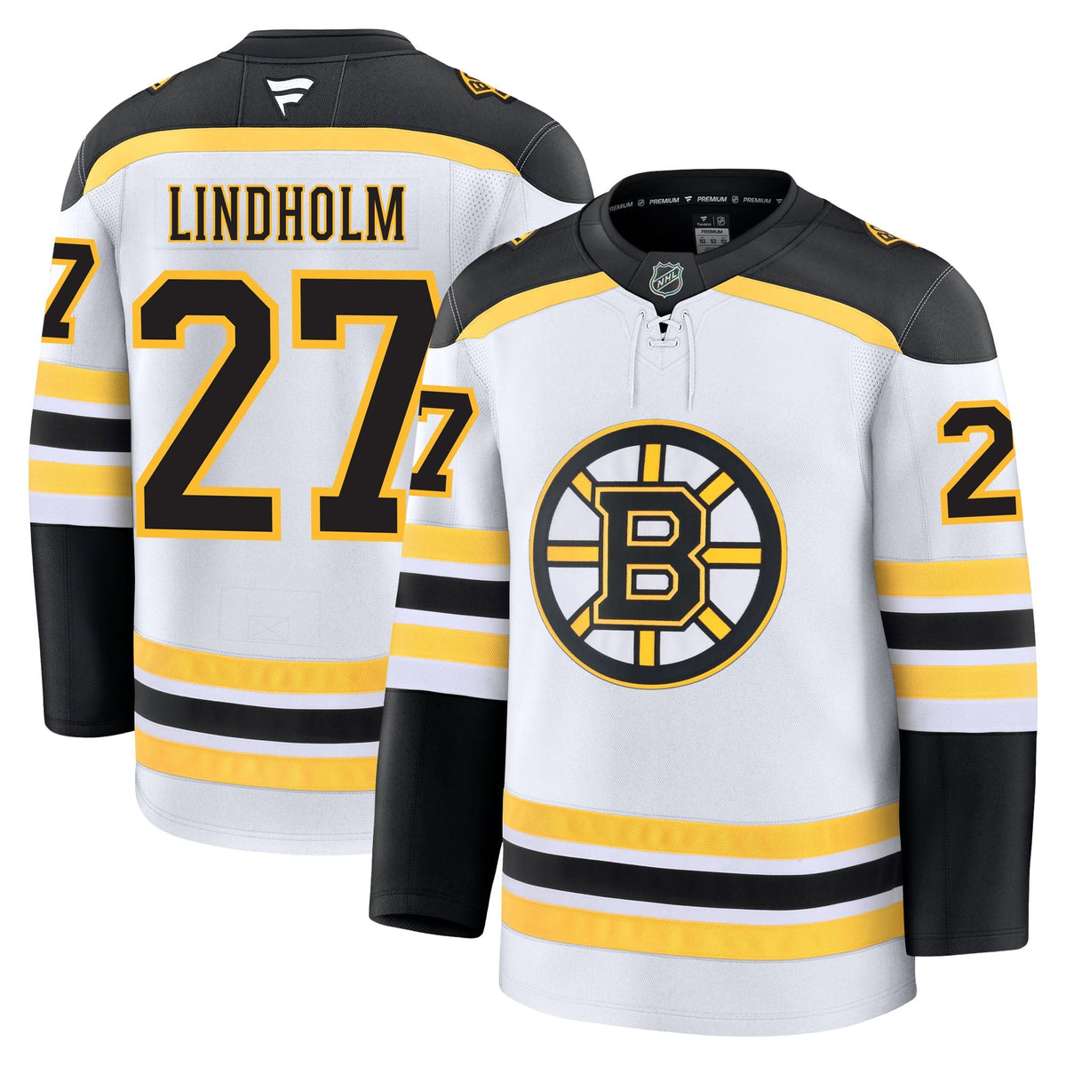 Hampus Lindholm Boston Bruins Fanatics Premium Away Jersey