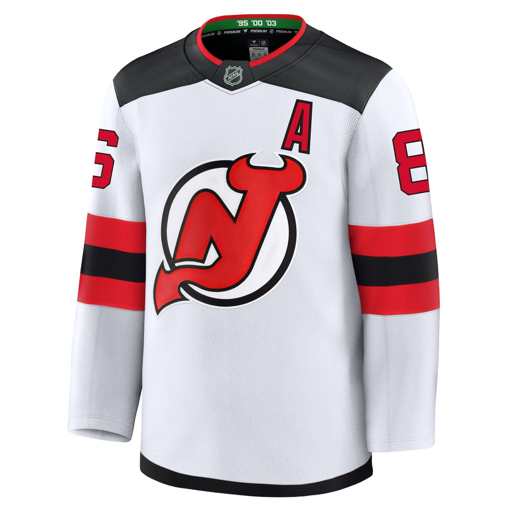 Jack Hughes New Jersey Devils Fanatics Premium Away Jersey