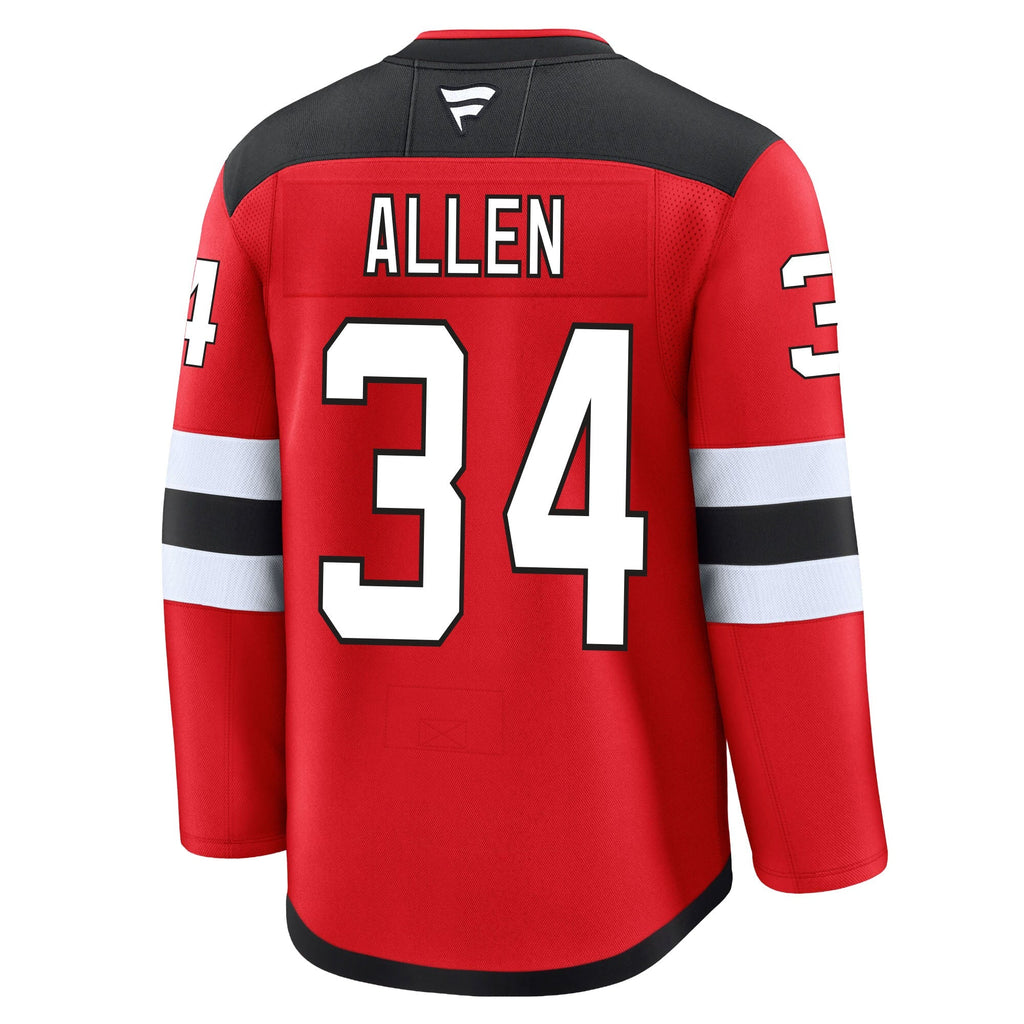 Jake Allen New Jersey Devils Fanatics Premium Home Jersey