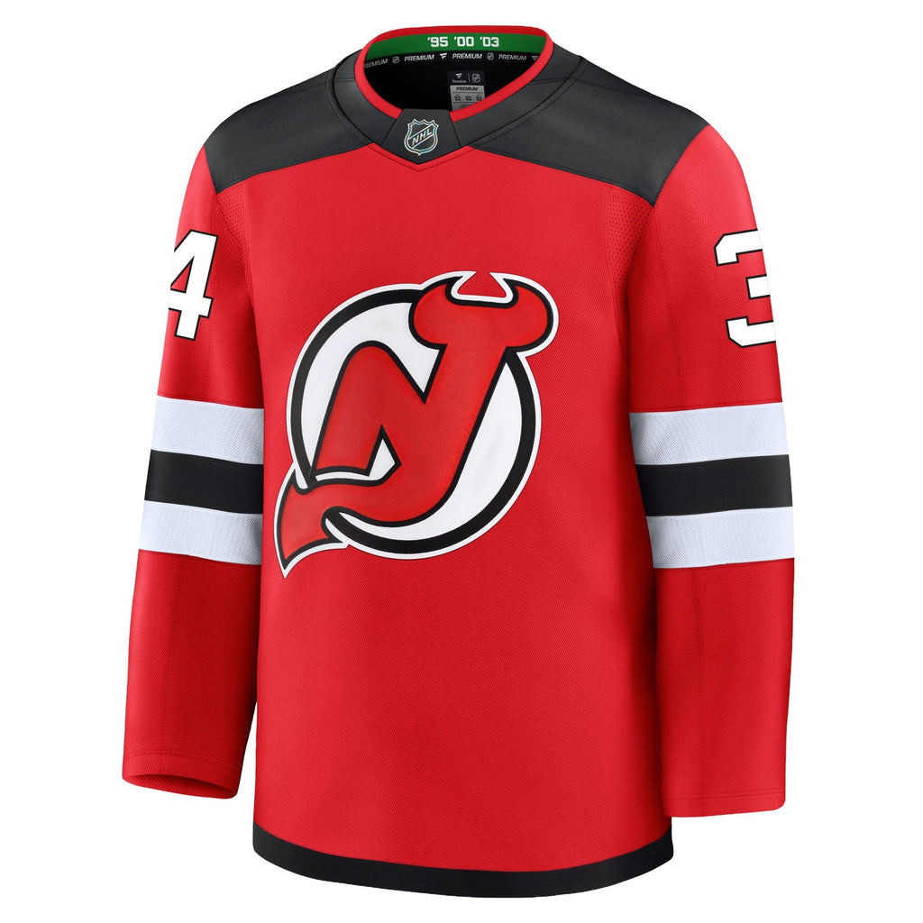 Jake Allen New Jersey Devils Fanatics Premium Home Jersey