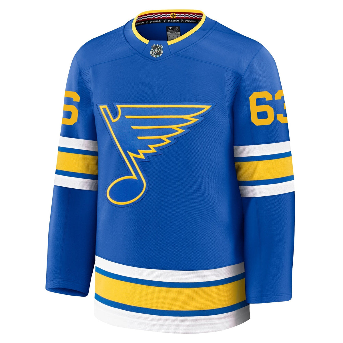 Jake Neighbours St Louis Blues Fanatics Home Premium Jersey