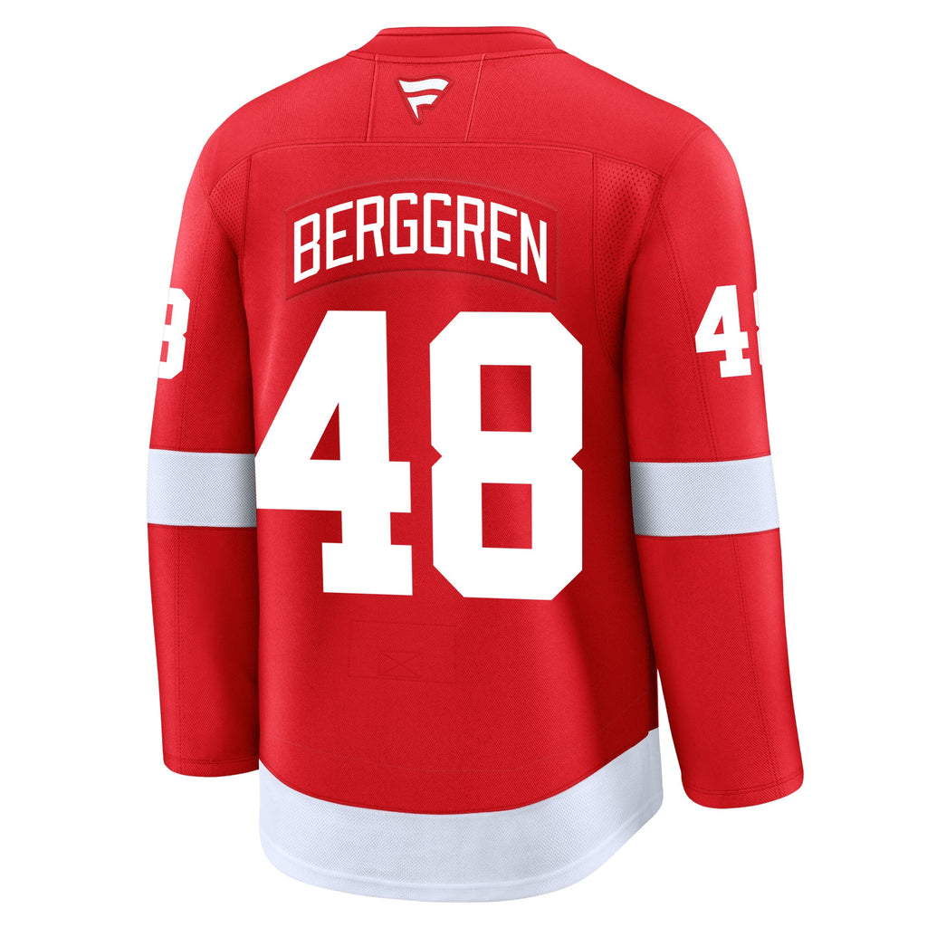 Jonatan Berggren Detroit Red Wings Fanatics Premium Home Jersey