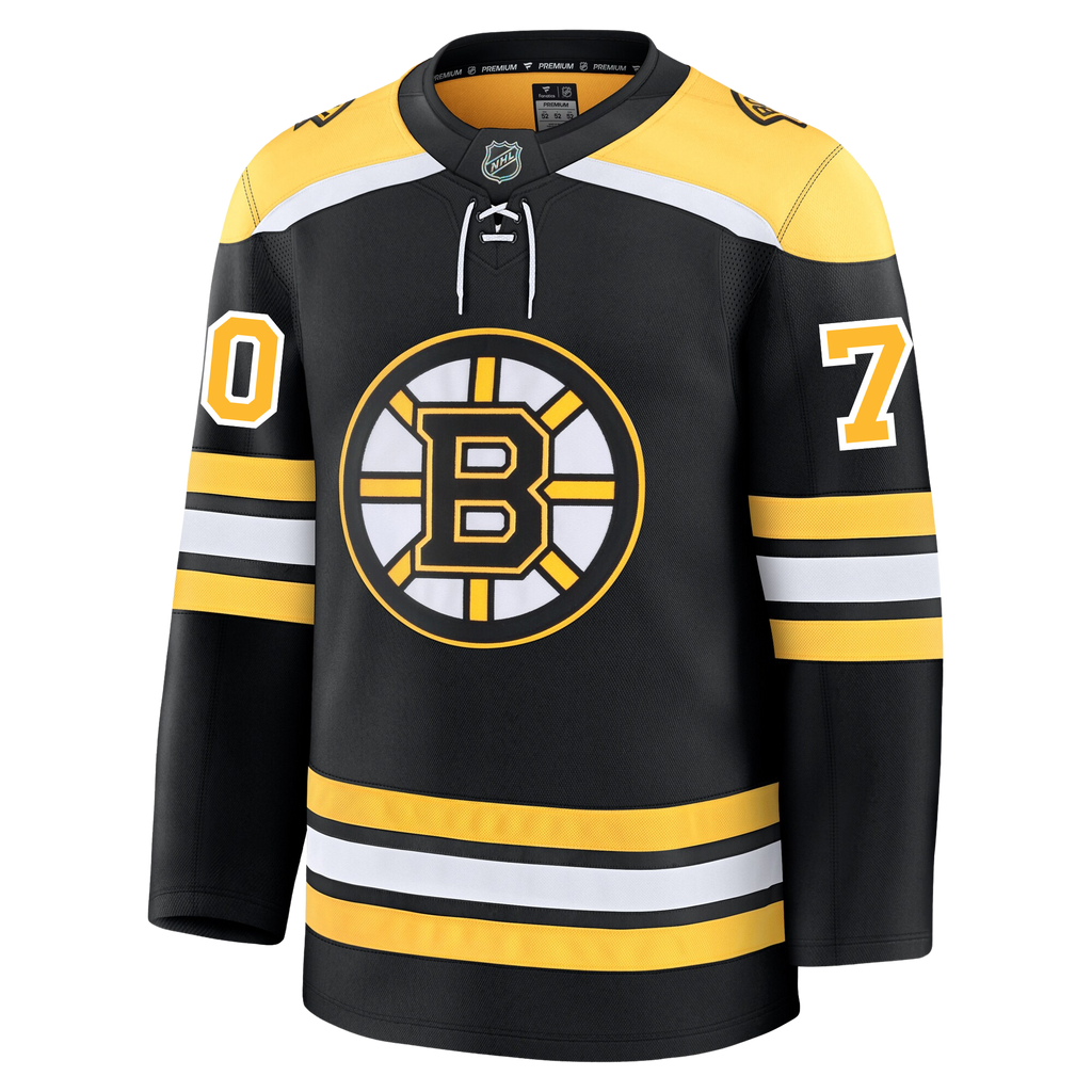 Joonas Korpisalo Boston Bruins Fanatics Premium Home Jersey