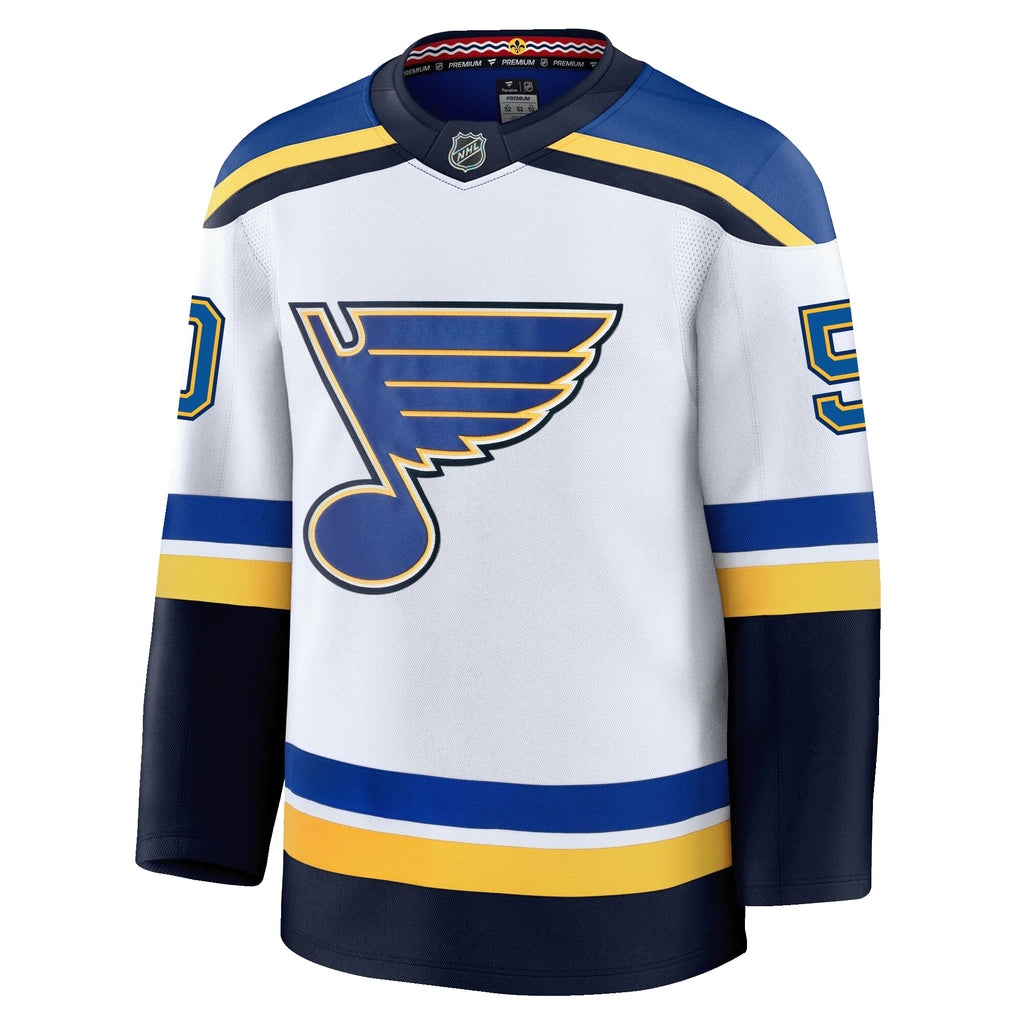 Jordan Binnington St. Louis Blues Fanatics Premium Away Jersey