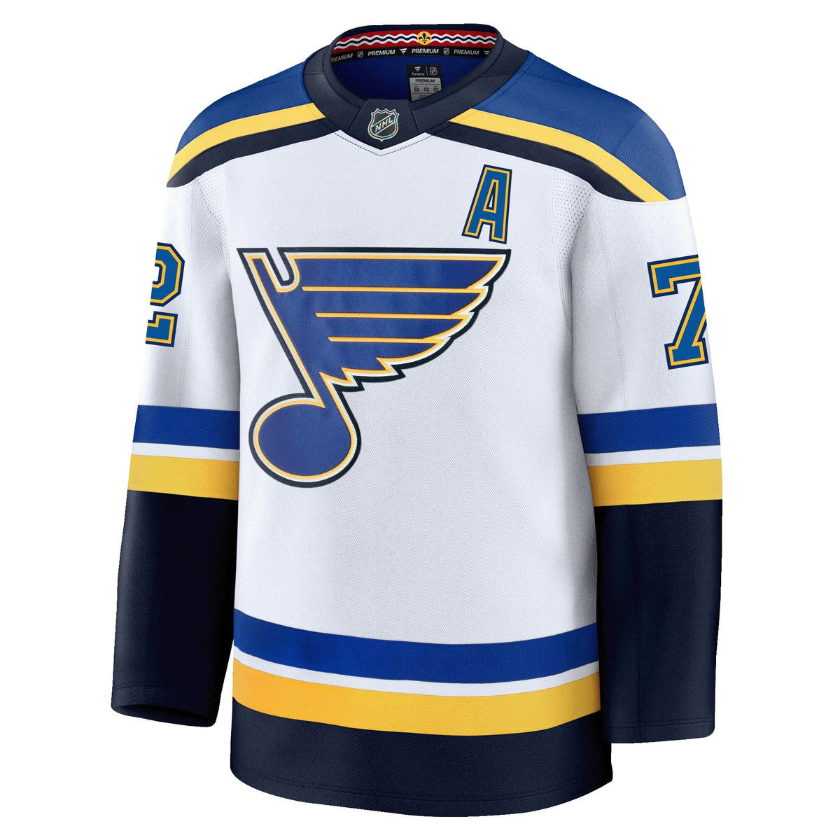 Justin Faulk St. Louis Blues Fanatics Premium Away Jersey