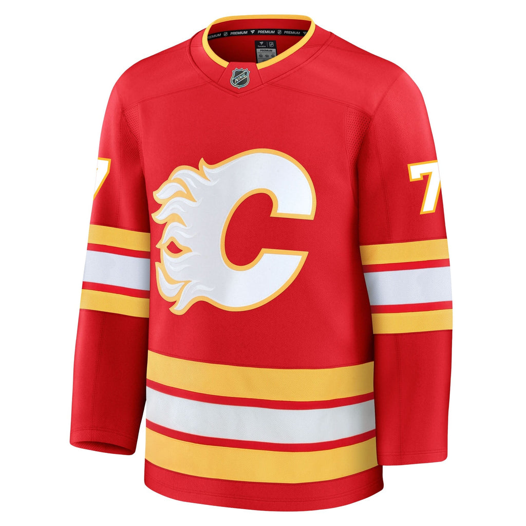Kevin Bahl Calgary Flames Fanatics Premium Home Jersey