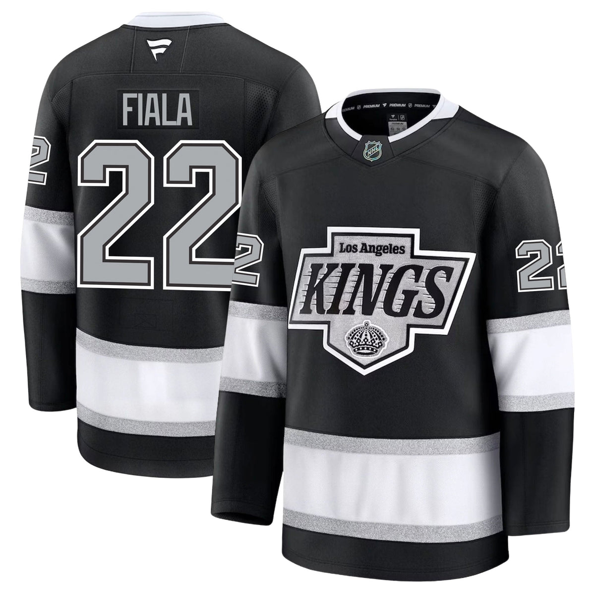 Kevin Fiala Los Angeles Kings Fanatics Premium Home Jersey