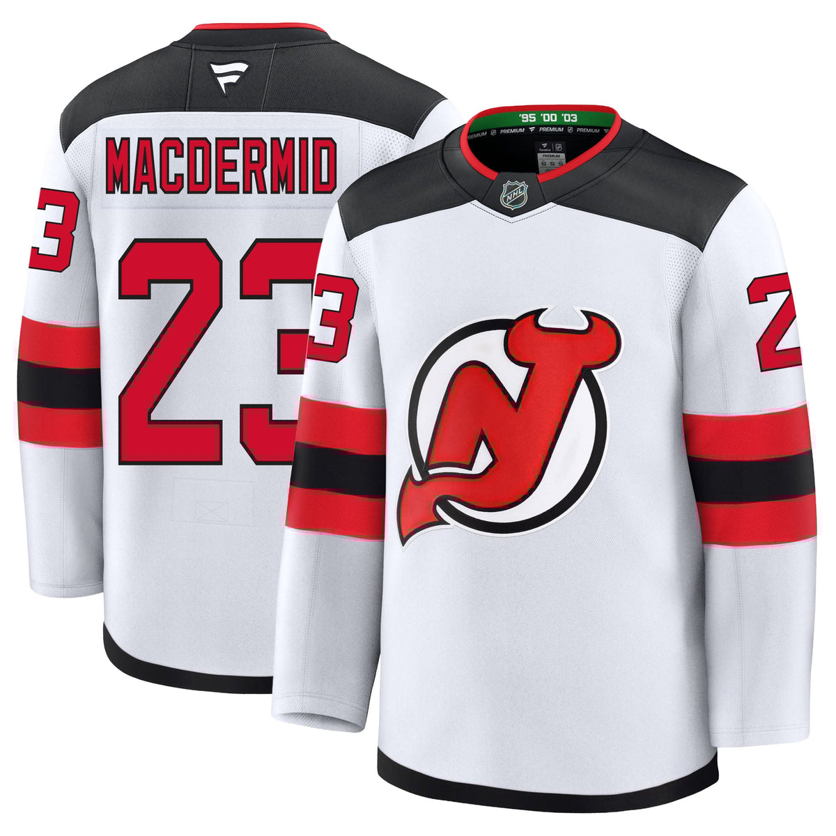 Kurtis Macdermid New Jersey Devils Fanatics Premium Away Jersey