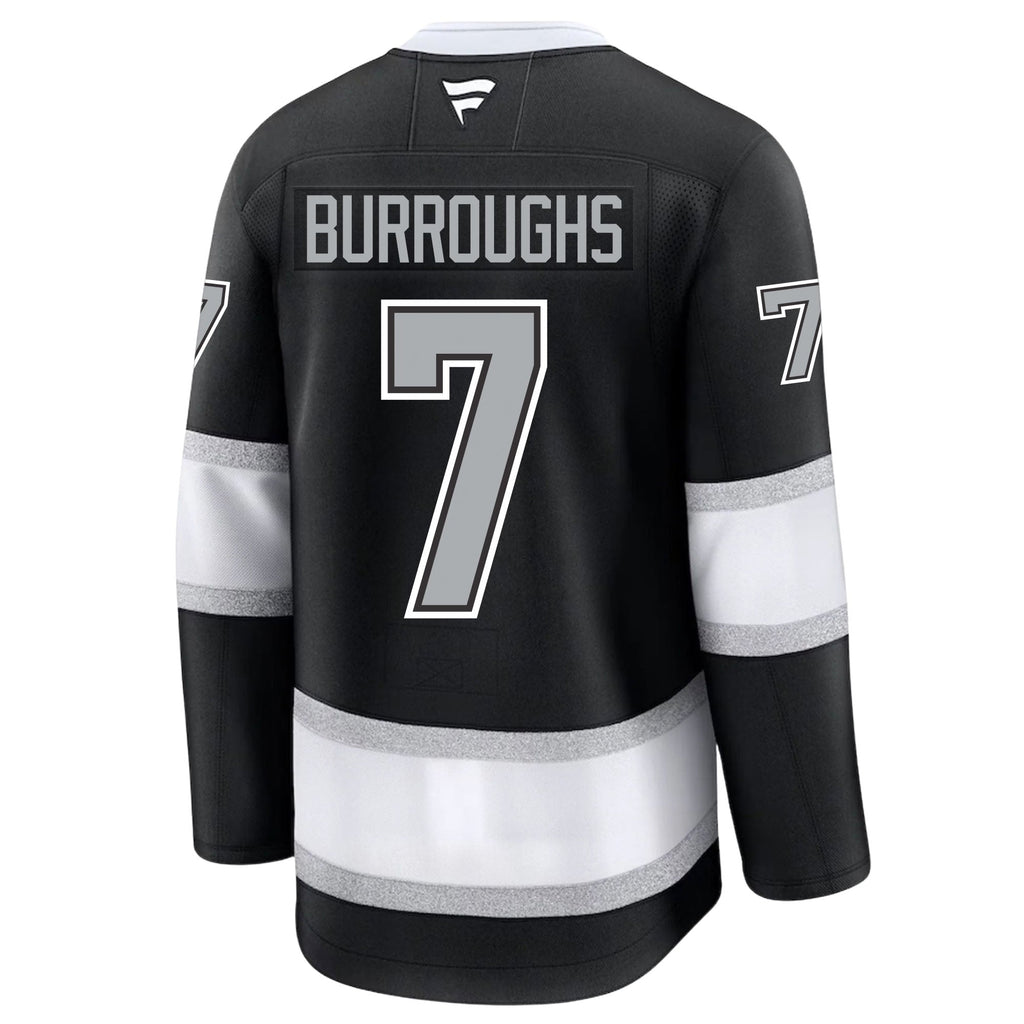 Kyle Burroughs Los Angeles Kings Fanatics Premium Home Jersey