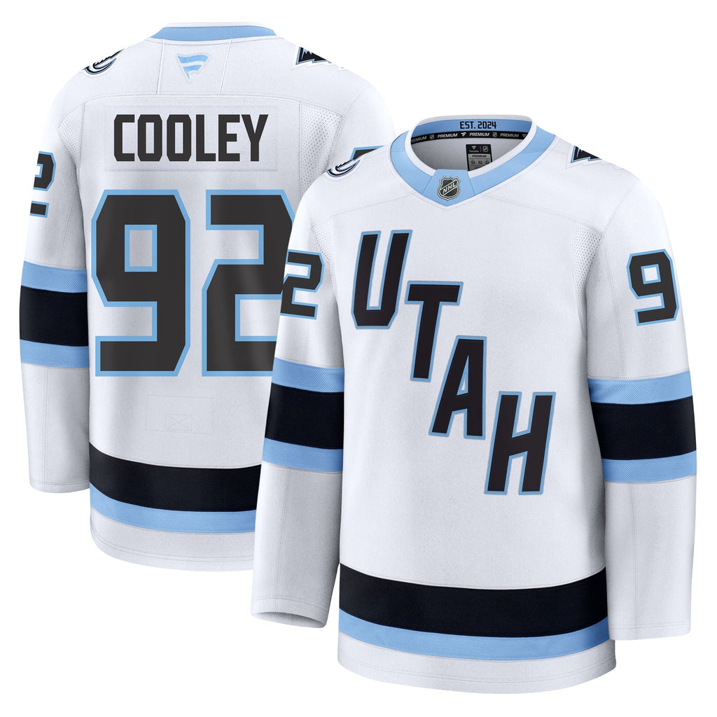 Logan Cooley Utah Mammoth Fanatics Away Premium Jersey