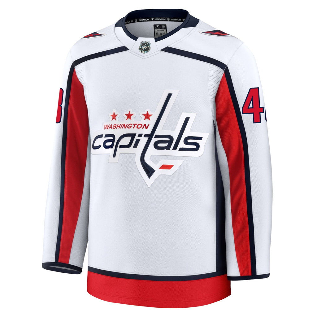 Logan Thompson Washington Capitals Fanatics Premium Away Jersey
