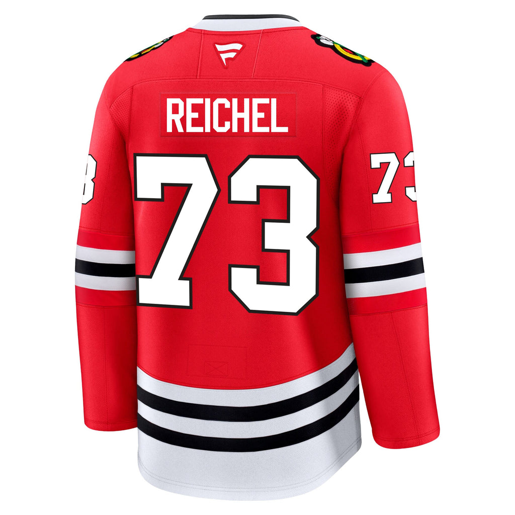 Lukas Reichel Chicago Blackhawks Fanatics Premium Home Jersey