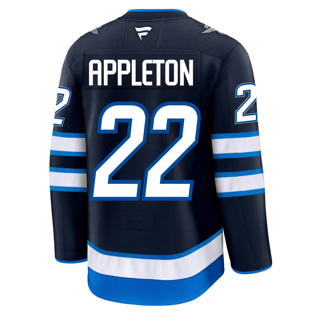 Mason Appleton Winnipeg Jets Fanatics Premium Home Jersey