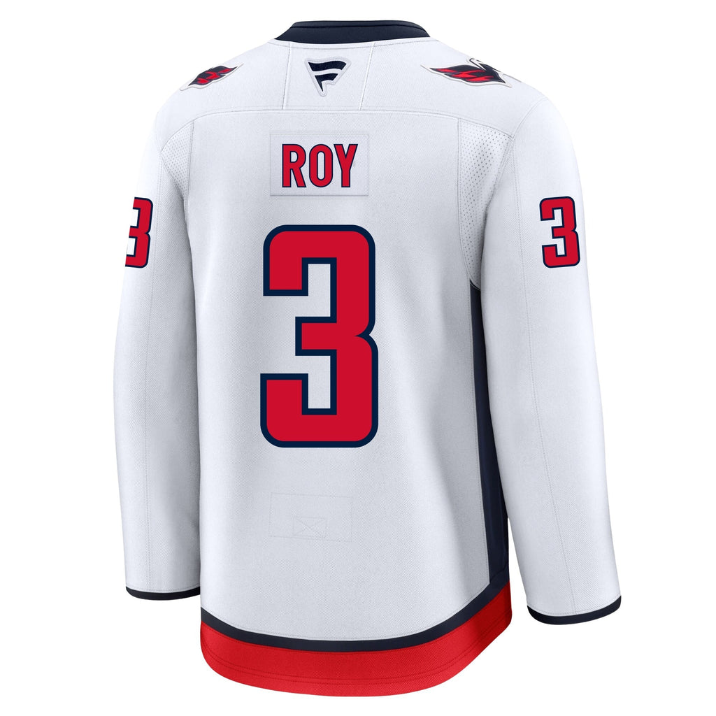 Matt Roy Washington Capitals Fanatics Premium Away Jersey