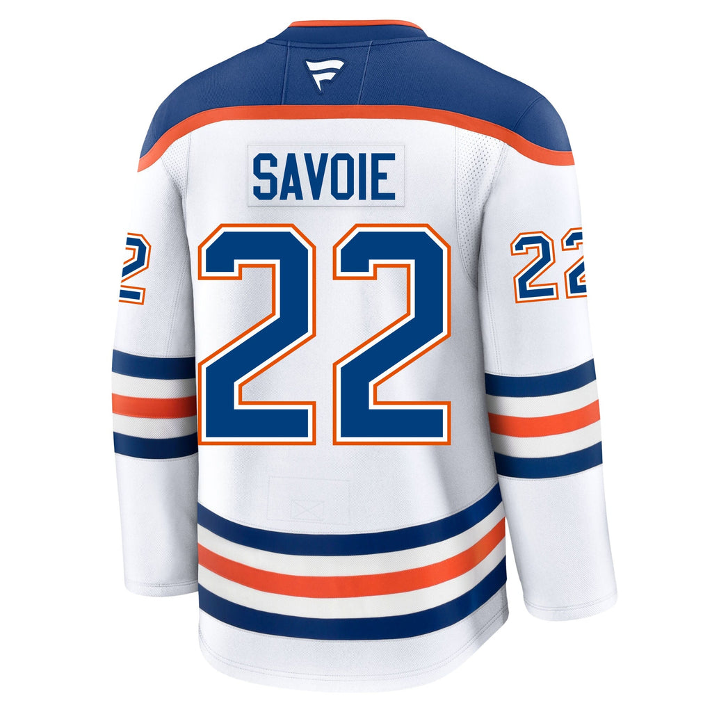 Matt Savoie Edmonton Oilers Fanatics Premium Away Jersey
