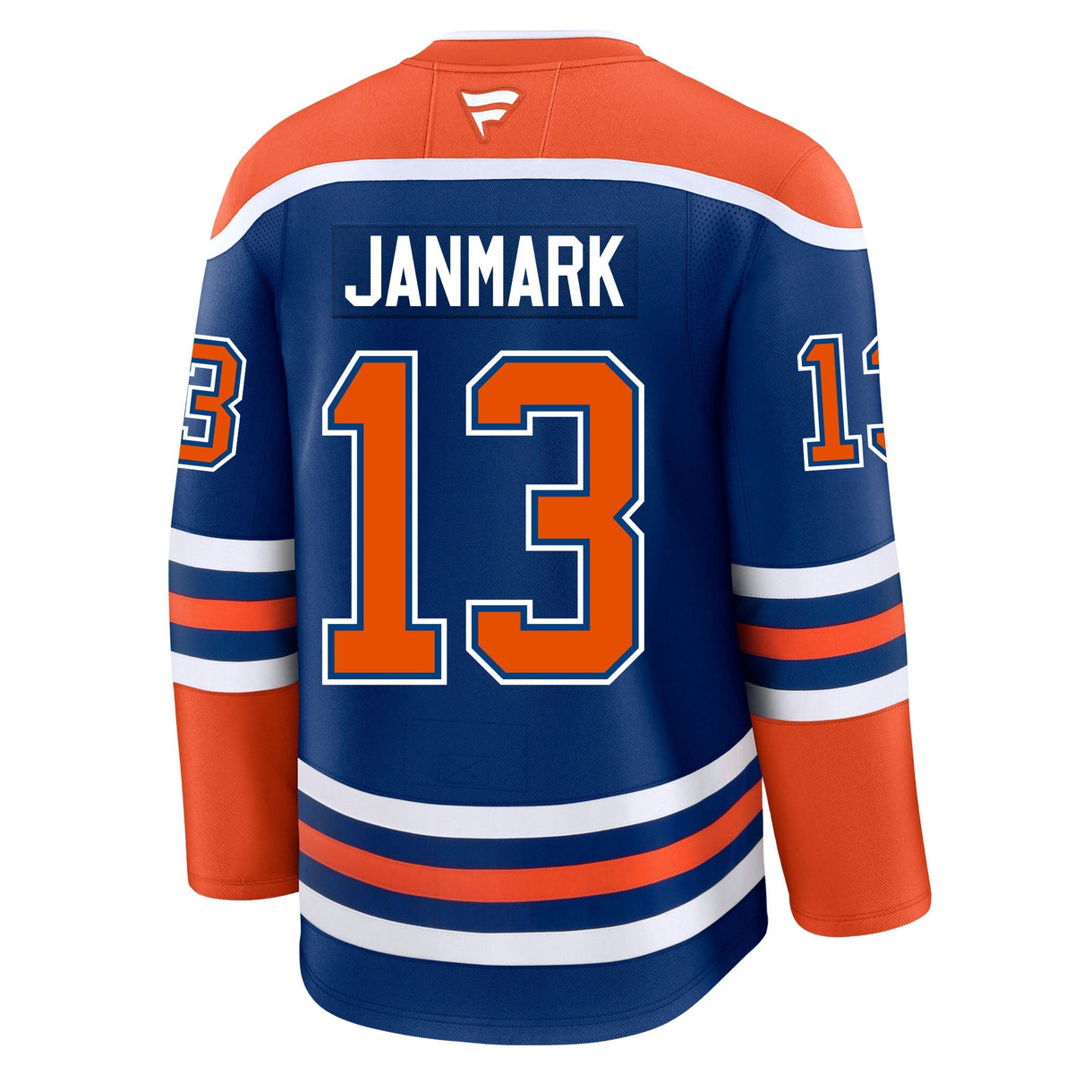 Mattias Janmark Edmonton Oilers Fanatics Premium Home Jersey
