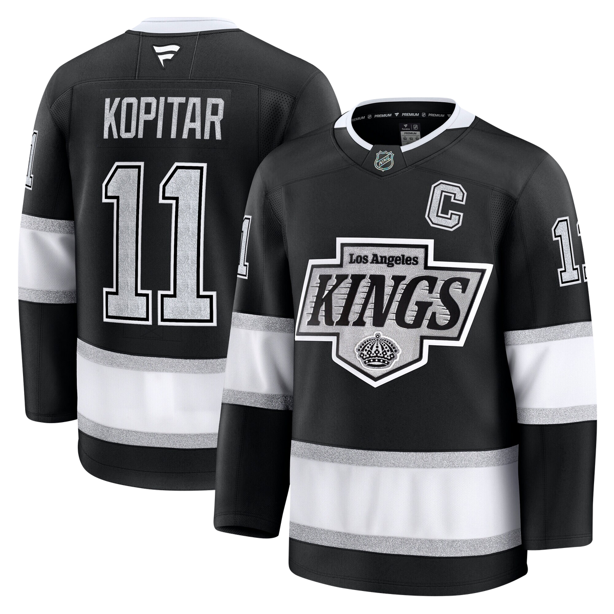 Anze Kopitar Los Angeles Kings Fanatics Premium Home Jersey