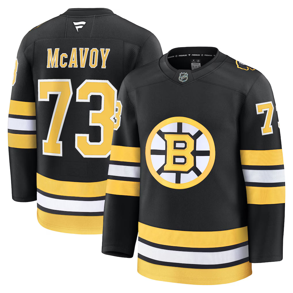 Charlie McAvoy Boston Bruins Home Jersey - Black