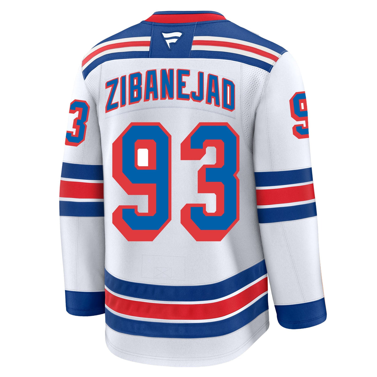 Mika Zibanejad New York Rangers Fanatics Premium Away Jersey