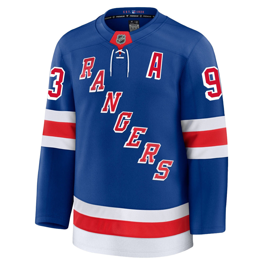 Mika Zibanejad New York Rangers Fanatics Premium Home Jersey