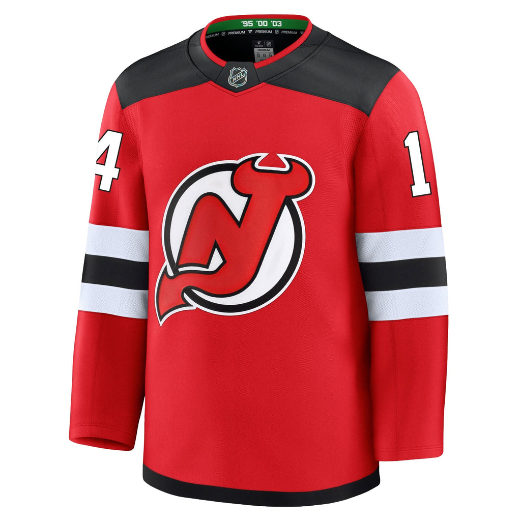Nathan Bastian New Jersey Devils Fanatics Premium Home Jersey