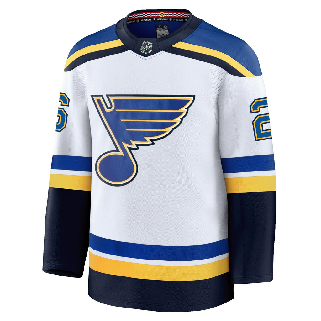 Nathan Walker St. Louis Blues Fanatics Premium Away Jersey