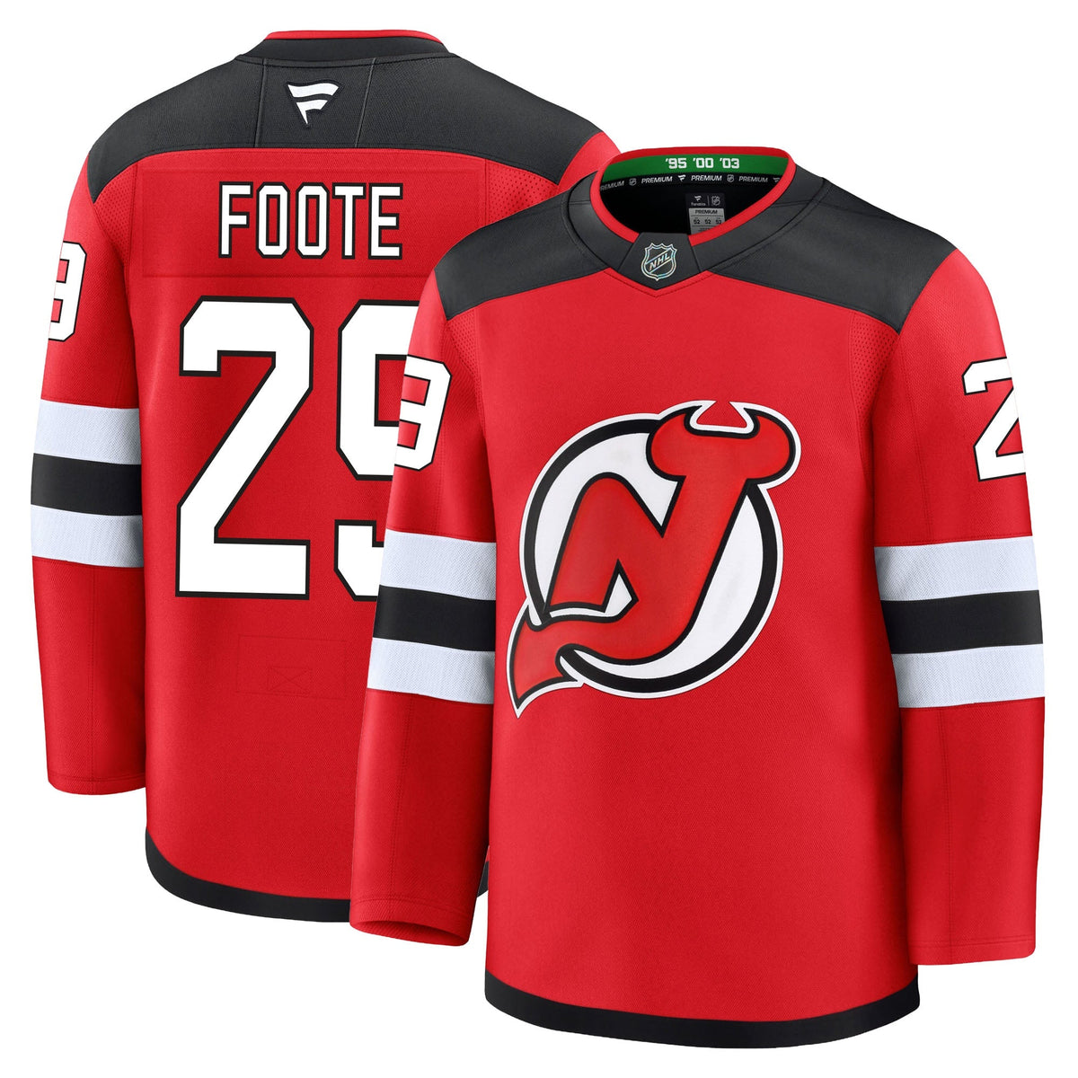 Nolan Foote New Jersey Devils Fanatics Premium Home Jersey