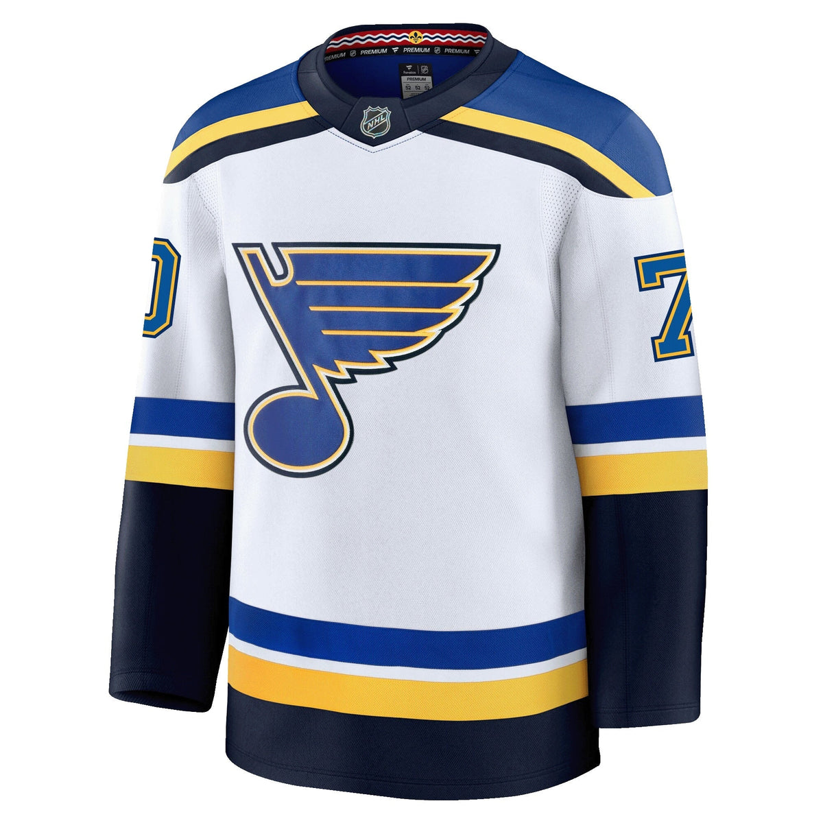 Oskar Sundqvist St. Louis Blues Fanatics Premium Away Jersey